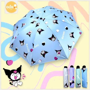 Ô Gấp 3 Dù Xếp 3 Hình Capybara Apple Dog - Giá 95.000 VNĐ, Nhân Vật Dễ Thương Bé 5