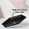 Ô Gấp Mini Che Nắng Che Mưa Chống UV, Chống Thấm Nước Kèm Túi Vải Tiện Lợi - 209k 4