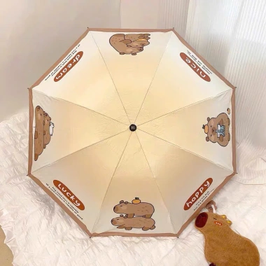 Ô Hình Capybara Chuột Nâu Dễ Thương - Gấp Gọn Tiện Lợi, Chống Nước, FREE SHIP, Giá ưu đãi 83.996₫ 6