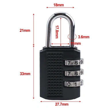 Ổ khóa 4 chữ số nhanh, an toàn - Giá ưu đãi 57.200đ, đa năng cho mọi công trình