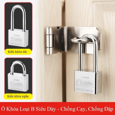 Ổ khóa cửa tròn SUNNY thép không gỉ cao cấp – Chống trộm, cạy, cắt, cưa cho cửa nhà & vali du lịch – 33.000₫ 3