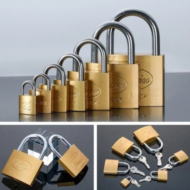 Ổ khóa đồng YUNAUN - Khóa đồng phần cứng nhỏ, quà tặng 3 phím, vali du lịch, giá 57.970₫ 3 Ổ khóa đồng YUNAUN - Khóa đồng phần cứng nhỏ, quà tặng 3 phím, vali du lịch, giá 57.970₫ 3