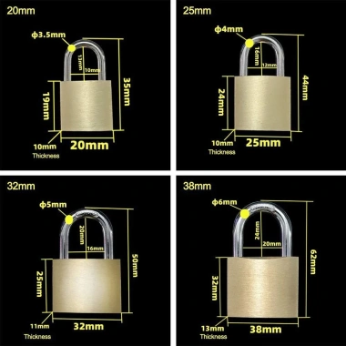 Ổ khóa đồng YUNAUN Mini 3 phím – Khóa phần cứng nhỏ cho vali du lịch, 49.830₫ 2 Ổ khóa đồng YUNAUN Mini 3 phím – Khóa phần cứng nhỏ cho vali du lịch, 49.830₫ 2