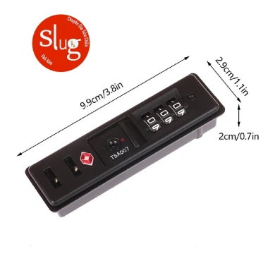 Ổ khóa gắn vali TSA 007 – Khóa cố định chìm, bảo vệ an toàn, giảm còn 140.000₫ 9 Ổ khóa gắn vali TSA 007 – Khóa cố định chìm, bảo vệ an toàn, giảm còn 140.000₫ 9