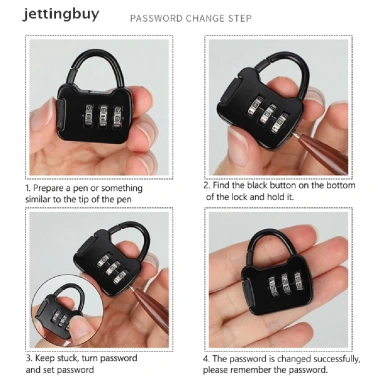 Ổ khóa hành lý JETTING mật khẩu di động tiện dụng - Bảo mật cao, dễ dùng, 38.060 VND 5 Ổ khóa hành lý JETTING mật khẩu di động tiện dụng - Bảo mật cao, dễ dùng, 38.060 VND 5