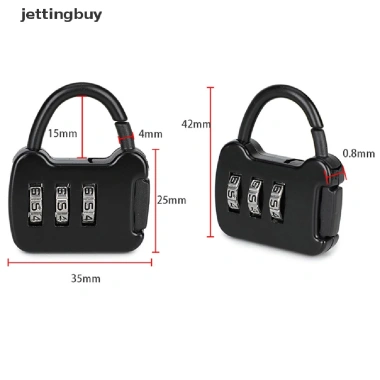 Ổ khóa hành lý JETTING mật khẩu di động tiện dụng - Bảo mật cao, dễ dùng, 38.060 VND