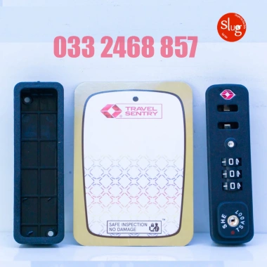 Ổ khóa hành lý vali TSA 007 mật khẩu 3 số - Khóa gắn chìm, giá chỉ 155.000₫