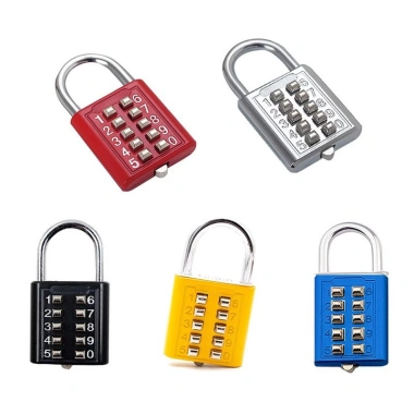 Ổ khóa mã số inox chống sét dạng bấm - Khóa balo, vali, túi xách tiện dụng, 30.999 VND 3