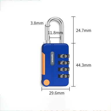 Ổ khóa mật khẩu 4 số Up Security - Bảo vệ vali, balo du lịch, giá chỉ 49.499 VND