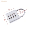 Ổ khoá mật mã ELEBUY 8 chữ số hợp kim kẽm cho vali du lịch thông minh, chống trượt - 58.080đ 9