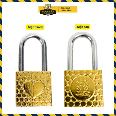 Ổ khóa mini 2 phân khóa vali & tủ - 2 chìa trái tim đẹp, phong cách - 34.000đ 3 Ổ khóa mini 2 phân khóa vali & tủ - 2 chìa trái tim đẹp, phong cách - 34.000đ 3