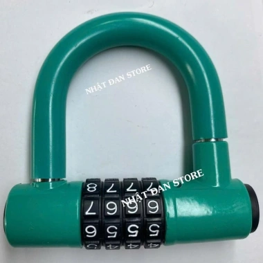 Ổ khoá số 4 số chữ U cao cấp - An toàn, chống trộm, bảo mật cao, thay đổi mật mã - 71.280₫