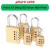 Ổ khóa số CJSJ đồng – Khóa mã số an toàn bảo mật cho vali, tủ đồ – Chỉ 44.000 VNĐ