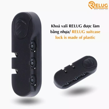 Ổ khóa số gắn nổi cho vali nhựa, vali vải - Dễ lắp tháo, giảm giá 22.000 VND 5
