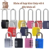 Ổ khóa số mini 4 số an toàn, tiện lợi cho tủ, phòng gym, xe đạp - Giá chỉ 85.000đ