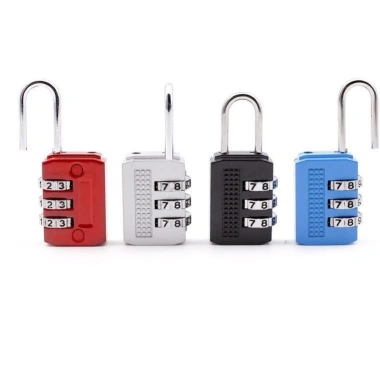 Ổ khóa số mini bảo mật cao, khóa vali du lịch chống trộm, giảm giá chỉ 25.091 VND