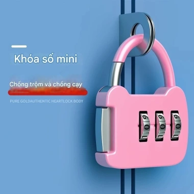 Ổ Khóa Số Mini BLANS - Bảo Vệ Hành Lý, Balo, Túi Xách An Toàn, Giá Ưu Đãi 20.500₫