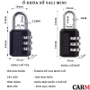 Ổ khóa số mini CarMax Khóa vali 4 chữ số xoay, không chìa, nhỏ gọn, giá 29.000₫ 6