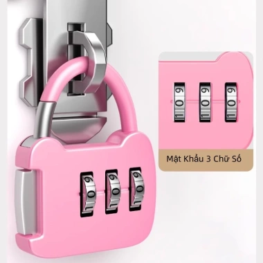 Ổ khóa số mini đáng yêu Chamara mật khẩu 3 chữ số - Mini size, giá chỉ 20.000₫