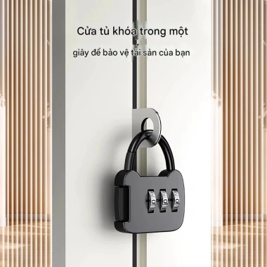 Ổ khóa số mini đáng yêu Chamara mật khẩu 3 chữ số - Mini size, giá chỉ 20.000₫