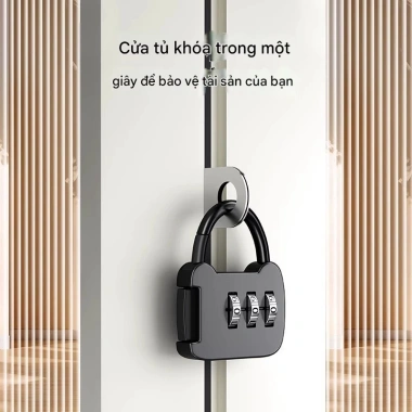 Ổ khóa số mini dễ thương AMLIS loại nhỏ mật khẩu 3 chữ số giá chỉ 20.500₫