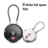 Ổ khóa số mini hình tròn TSA007 - Hộp kim kẽm, dây cước chắc, an toàn vali, 109.000đ 2