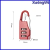 Ổ khoá số mini xoay 4 chữ số, không chìa khóa, vali, tủ đồ, túi xách Giá 18.800₫ 3