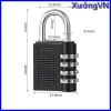 Ổ khoá số mini xoay 4 chữ số, không chìa khóa, vali, tủ đồ, túi xách Giá 18.800₫ 7