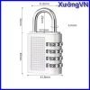 Ổ khoá số mini xoay 4 chữ số, không chìa khóa, vali, tủ đồ, túi xách Giá 18.800₫ 8