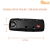 Ổ khóa số vali gắn thân, dùng cho vali nhựa và vải, bảo mật cao, chỉ 40.000₫ 2