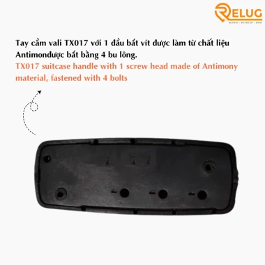 Ổ khóa số vali gắn thân, dùng cho vali nhựa và vải, bảo mật cao, chỉ 40.000₫ 4