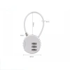 Ổ khóa tròn 3 số - Khóa dây cáp du lịch nhỏ gọn, chống trộm, giá chỉ 32.000₫ 7