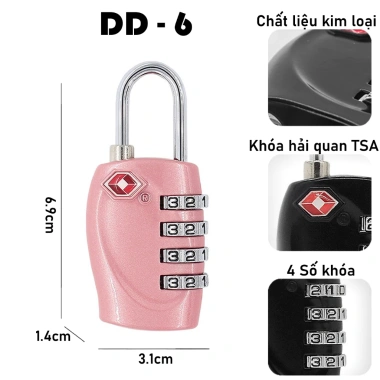 Ổ Khoá TSA An Ninh Quốc Tế Hải Quan - An Toàn, Tiện Ích, Giá Ưu Đãi 79.000₫ 7 Ổ Khoá TSA An Ninh Quốc Tế Hải Quan - An Toàn, Tiện Ích, Giá Ưu Đãi 79.000₫ 7