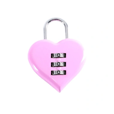 Ổ khóa TSA hình trái tim màu đỏ, bảo mật cho ba lô và vali du lịch, 33.025₫ 2