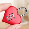 Ổ khóa TSA hình trái tim màu đỏ, bảo mật cho ba lô và vali du lịch, 33.025₫ 5