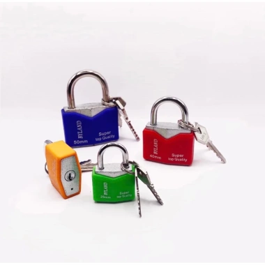 Ổ Khóa Vali 3 Chìa Random 3 Màu, 3 Size 40mm-30mm-25mm Chính Hãng An Toàn Tiện Lợi