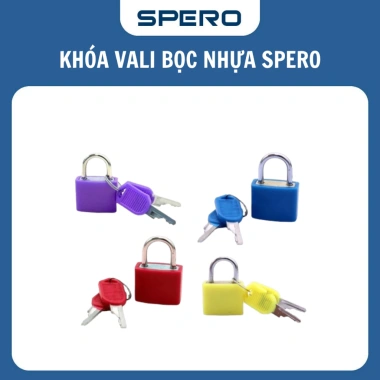 Ổ Khóa VALI Đồng Thau Bọc Nhựa Cao Cấp MINI - Giá chỉ 34.144₫, giảm tới 7.512₫