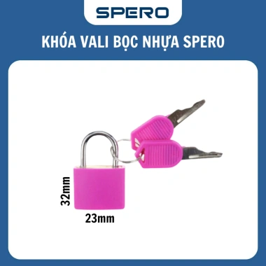 Ổ Khóa VALI Đồng Thau Bọc Nhựa Cao Cấp MINI - Giá chỉ 34.144₫, giảm tới 7.512₫