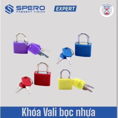 Ổ Khóa VALI Đồng Thau Bọc Nhựa Cao Cấp MINI - Giá chỉ 34.144₫, giảm tới 7.512₫