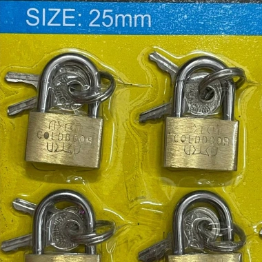 Ổ khóa vali đồng thau mini 25mm - Bảo mật cao, giá siêu ưu đãi 19.500₫ 2