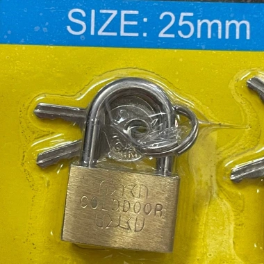 Ổ khóa vali đồng thau mini 25mm - Bảo mật cao, giá siêu ưu đãi 19.500₫ 3