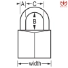 Ổ khóa vali Master Lock 120 EURD 20mm - Bảo vệ an toàn, giá ưu đãi 103.400 VND 4