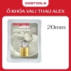 Ổ Khóa Vali Thau ALEX 20mm - Khóa Mini Chống Gỉ, Bền Bỉ, An Toàn, Giá 69.000đ 2