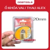 Ổ Khóa Vali Thau ALEX 20mm - Khóa Mini Chống Gỉ, Bền Bỉ, An Toàn, Giá 69.000đ 3