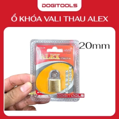 Ổ Khóa Vali Thau ALEX 20mm - Khóa Mini Chống Gỉ, Bền Bỉ, An Toàn, Giá 69.000đ 3