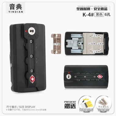 Ổ khóa vali TSA007 K004 mật khẩu - Bảo mật cao, giá ưu đãi 168.706₫