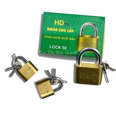 Ổ Khoá Việt Nhật HD khóa vali tủ đa kích thước 30-50mm bảo mật cao giá 16.500 VND Ổ Khoá Việt Nhật HD khóa vali tủ đa kích thước 30-50mm bảo mật cao giá 16.500 VND