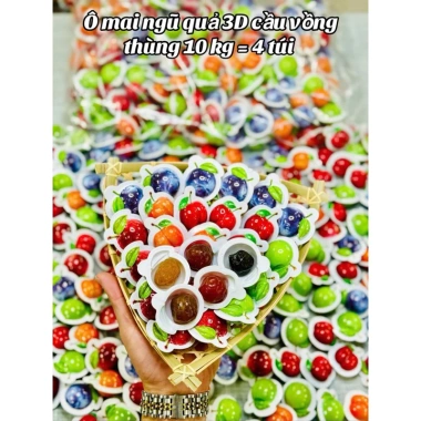 Ô Mai 3D Mix 6 Vị Thơm Ngon 1kg - Giá ưu đãi 127.800 VND giảm so với 159.750 VND