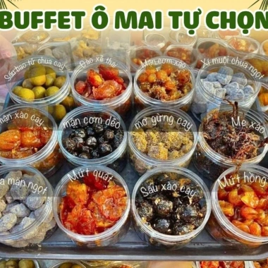 Ô Mai Mix - Mứt Tết Đặc Sản Me và Xí Muội, chỉ 24.900 VND tại Shop Ăn Vặt Mẹ Gold