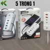 Ổ sạc 5 cổng USB Type‑C đa thiết bị, an toàn, tiện dụng – chỉ 39.999₫ 8